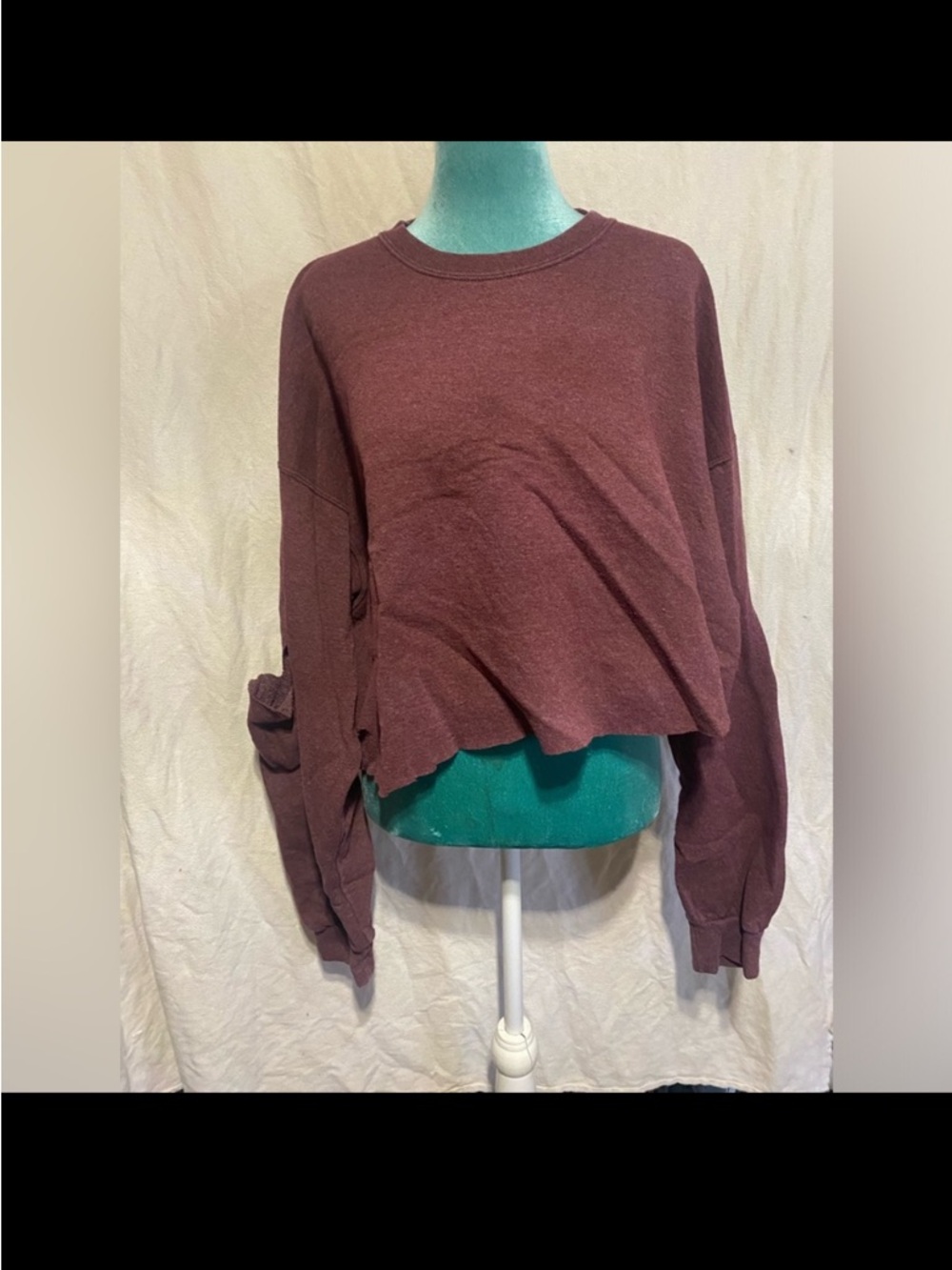 Vintage mauve pink sweater